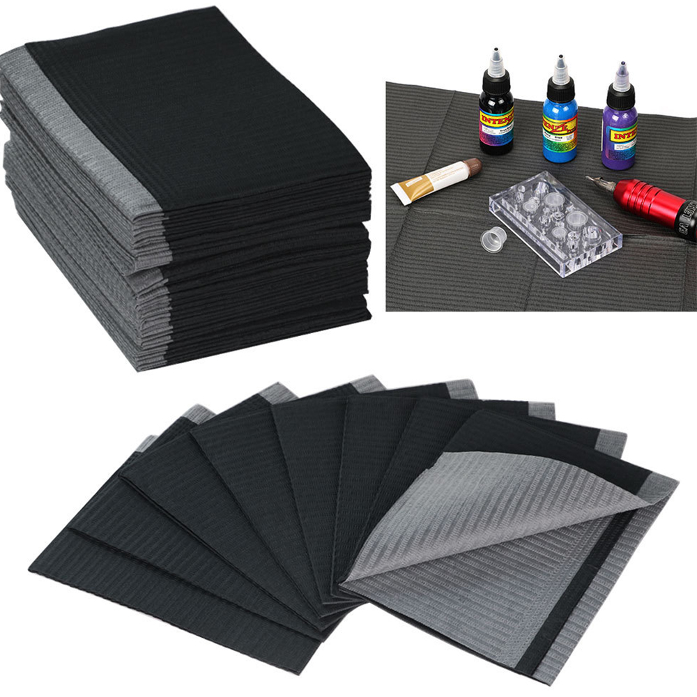 20/50pcs Tattoo Clean Pad Mat  - Nail Art Ombre recension och pris