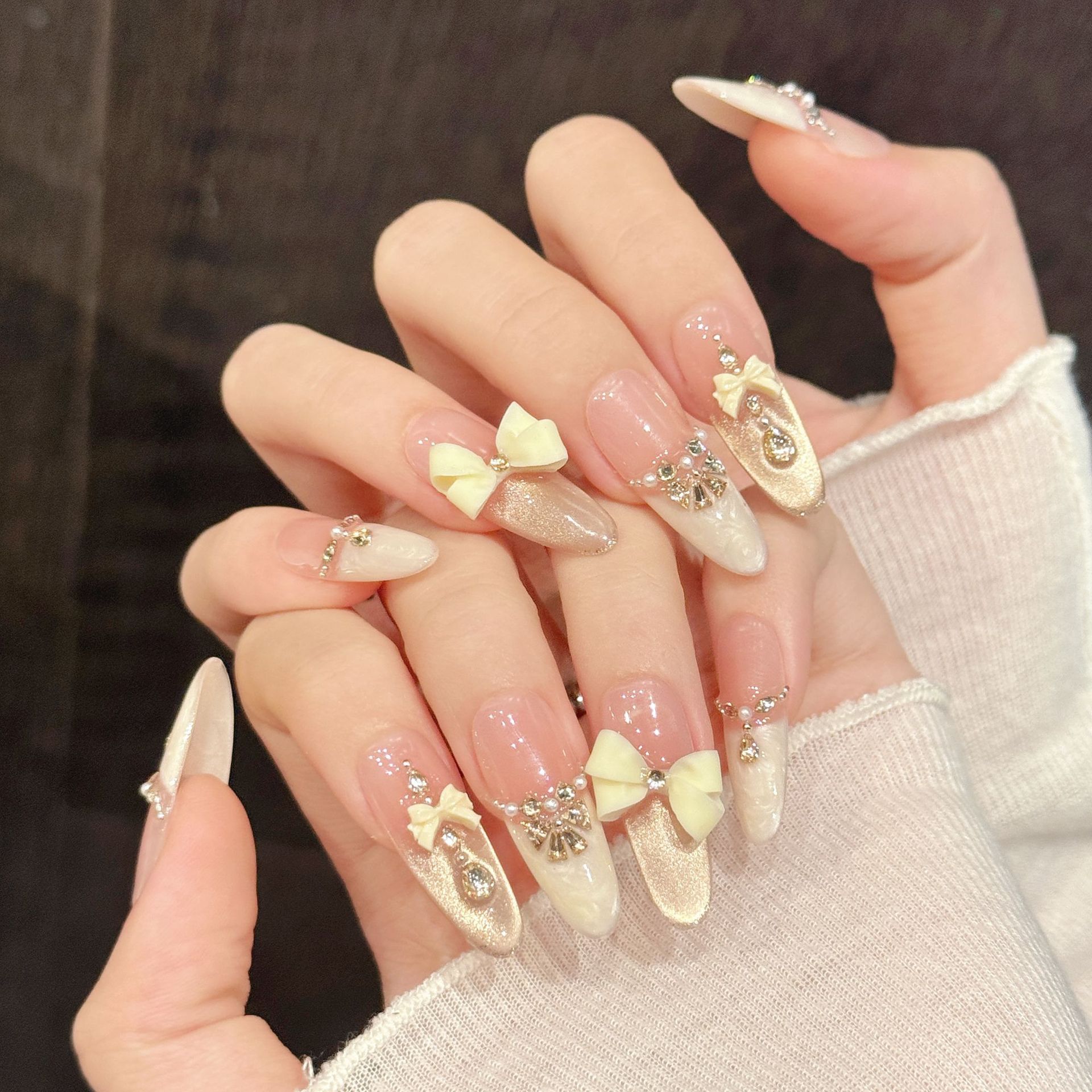 10pcs Handmade Press On Nails  - Nail Art Press On recension och pris