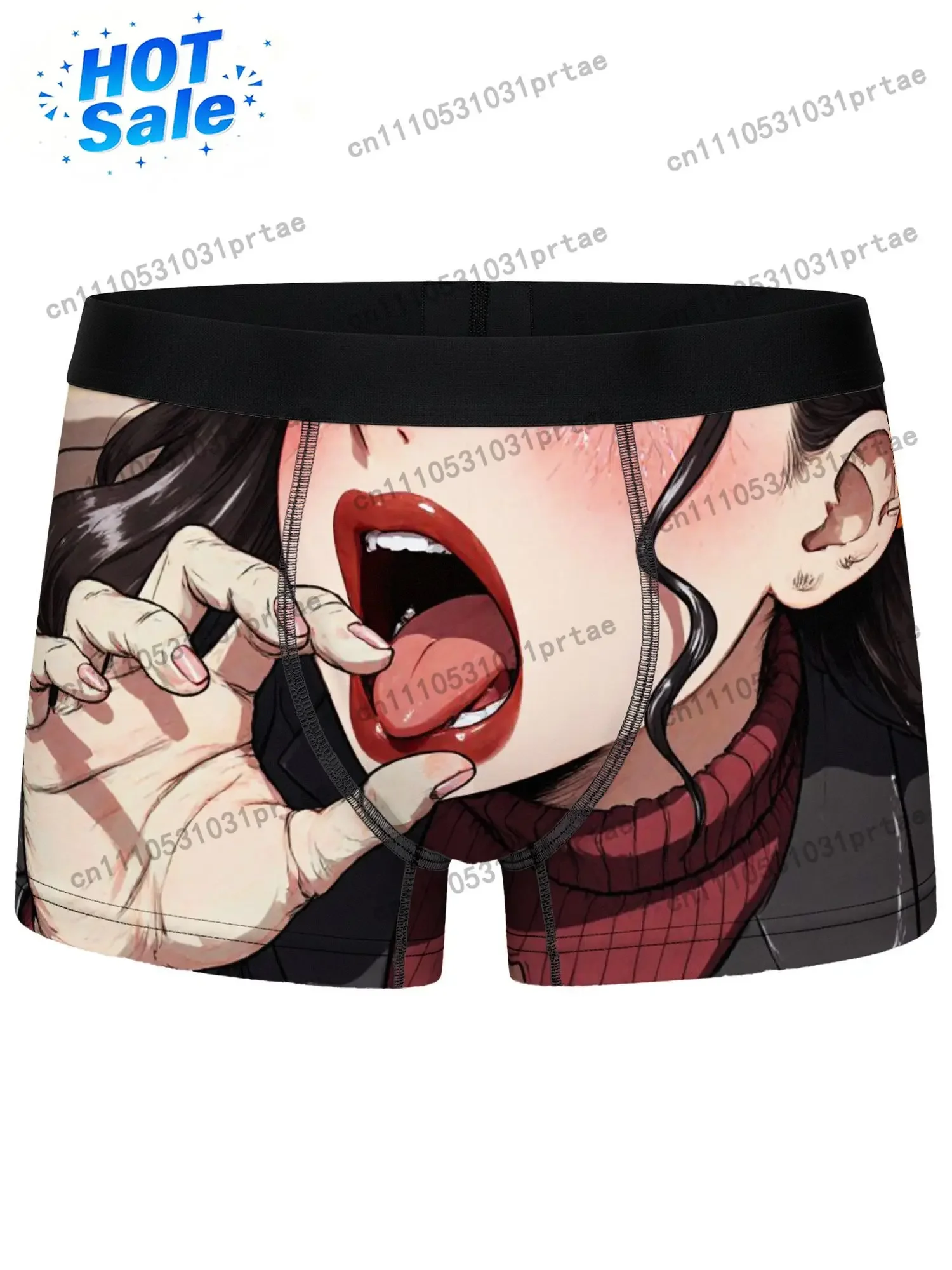 Men's Anime Manga Boxer Briefs - Nail Art Pink recension och pris