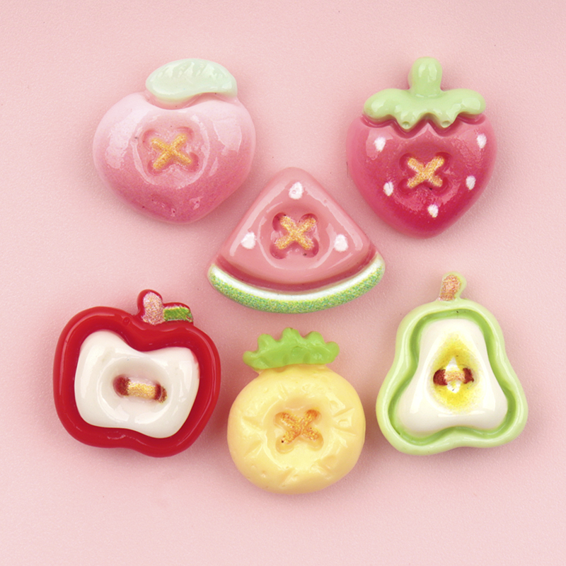 50/500pcs Mini Simulated Fruit - Nail Art Ombre recension och pris