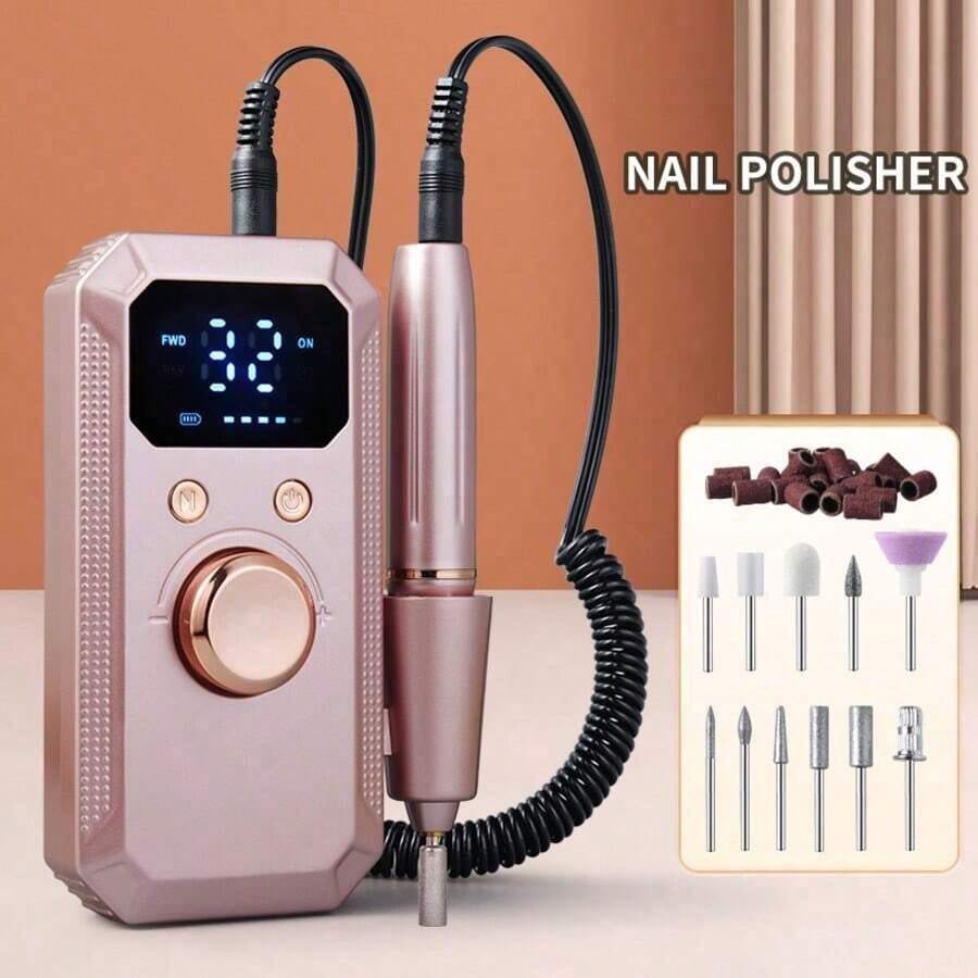 20,000RPM Rechargeable Electri - Nail Drill Machine recension och pris