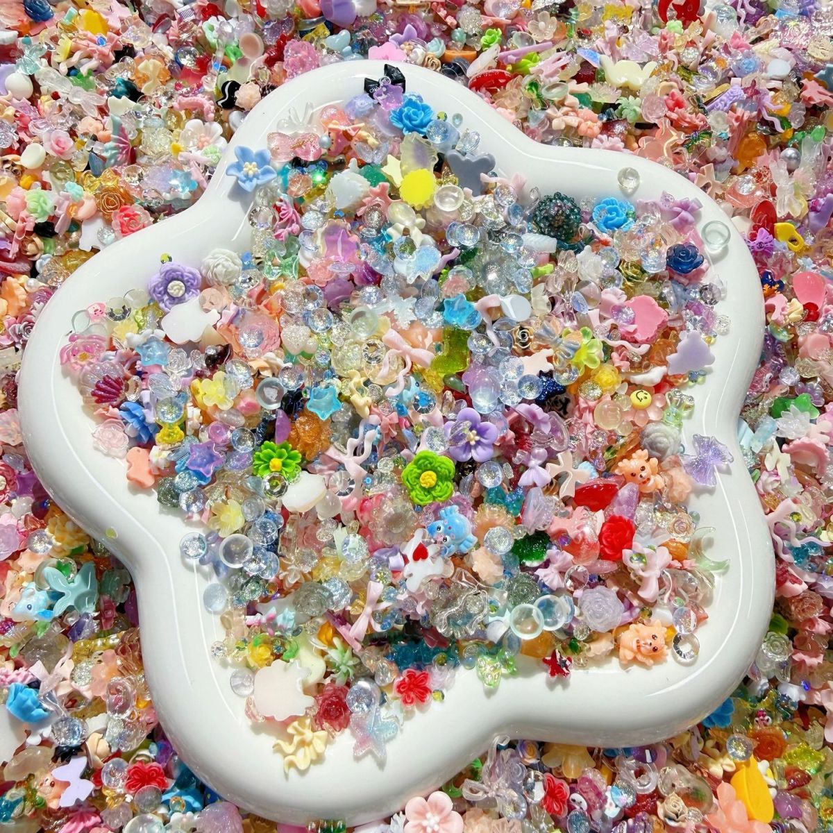 20g Random Mixed Mini Resin Or - Nail Art Valentines Day recension och pris